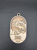 Oval Fish Plaque/Ornament
