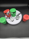 3-D Printed Raccoons and Garbage Cans