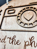 Photographer sign