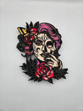 Sugar skull woman