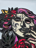 Sugar skull woman