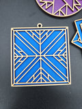 Amish inspired ornaments
