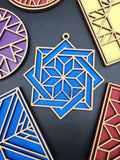 Amish inspired ornaments