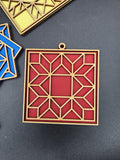 Amish inspired ornaments
