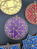 Amish inspired ornaments