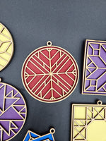 Amish inspired ornaments