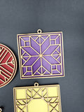 Amish inspired ornaments