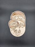 Oval Fish Plaque/Ornament