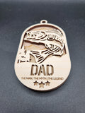 Oval Fish Plaque/Ornament