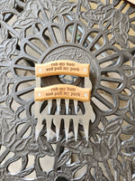 BBQ Meat Claw Shredders, Wooden Meat Claws