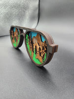 Multi layer scenic sunglasses