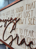Amazing Grace plaque