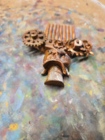 3d printed steampunk hair combs