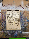 Multi layer The Moon tarot