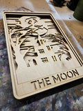 Multi layer The Moon tarot