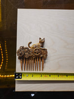 3d printed steampunk hair combs