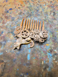 3d printed steampunk hair combs