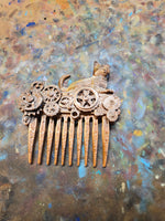 3d printed steampunk hair combs