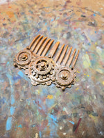 3d printed steampunk hair combs