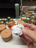 Dumpling fidgets with basket