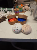 Dumpling fidgets with basket