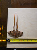 3d printed steampunk hair combs
