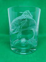 Rainbow trout glass