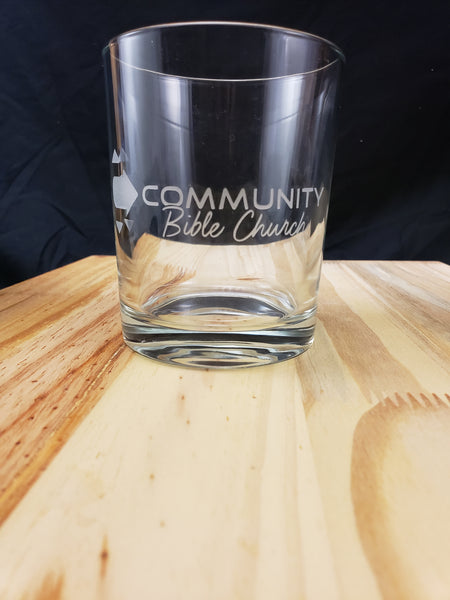 Custom 14 ounce glass