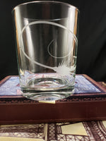 Fly lure rocks glass