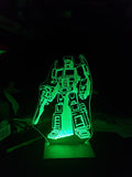Optimus Prime edge lit light