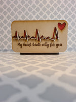 My heart beats only for you