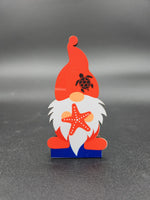 Set of 6 summer themed gnomes