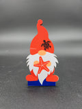 Set of 6 summer themed gnomes