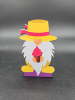 Set of 6 summer themed gnomes