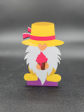 Set of 6 summer themed gnomes