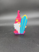 Set of 6 summer themed gnomes