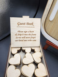 Wedding guest book alternative