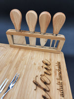 Engraved charcuterie board