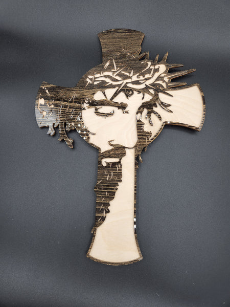 Jesus face wall hanging