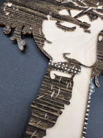 Jesus face wall hanging