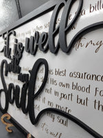 It is well with my soul