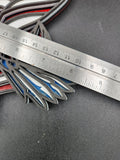 Multilayer eagle with flag