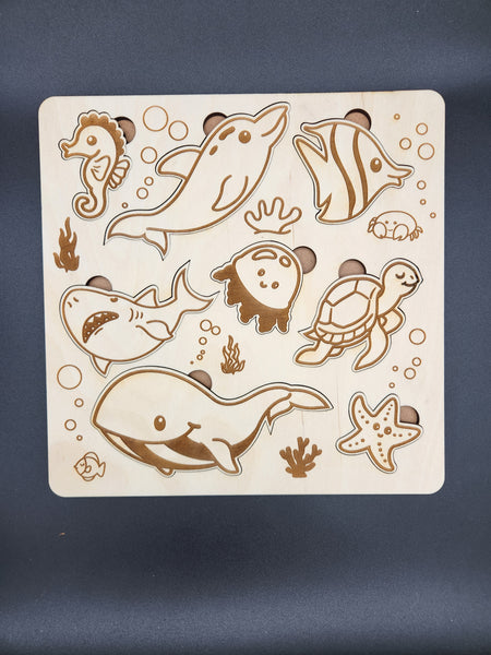 Sea life puzzle