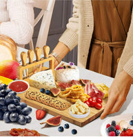 Engraved charcuterie board