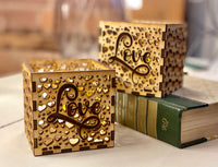 Love tealight candle