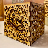 Love tealight candle
