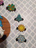 Mini interchangeable seasonal gnome