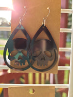 Skull earrings